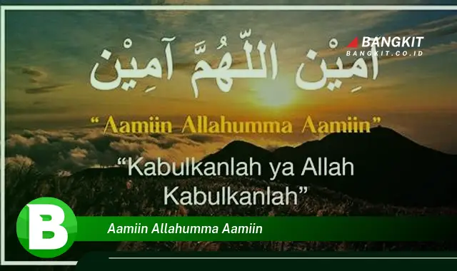 Intip Hal Tentang "Aamiin Allahumma Aamiin" yang Jarang Diketahui