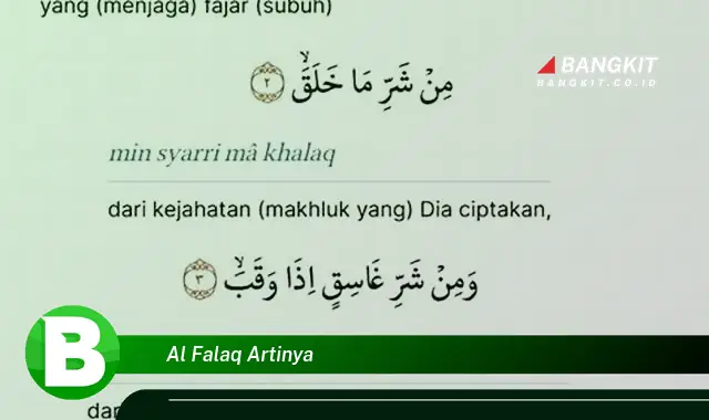 Intip Arti Surat Al Falaq yang Jarang Diketahui