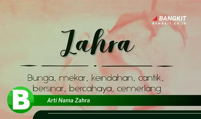 Intip Arti Nama Zahra yang Bikin Kamu Penasaran