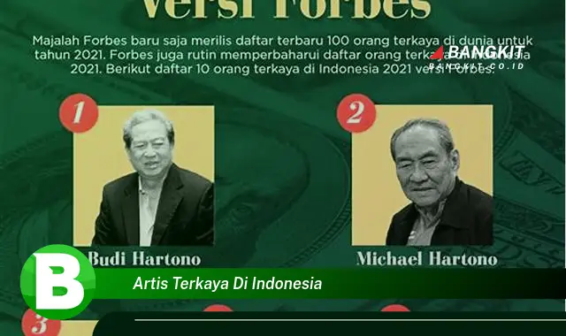 Intip Hal Tentang Artis Terkaya di Indonesia yang Wajib Kamu Ketahui