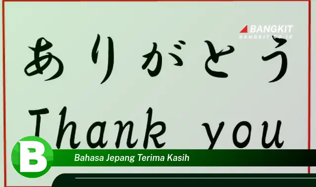 Intip Rahasia Bahasa Jepang: Terima Kasih yang Jarang Diketahui