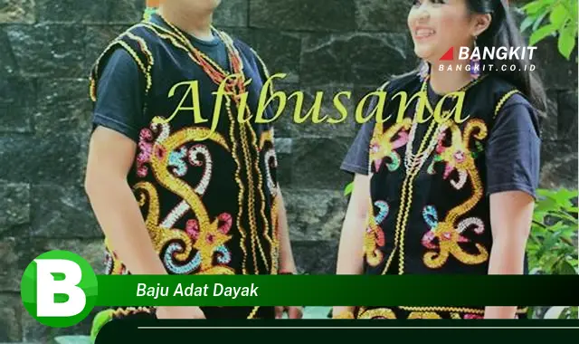 Intip Hal Menarik Tentang Baju Adat Dayak yang Bikin Kamu Penasaran