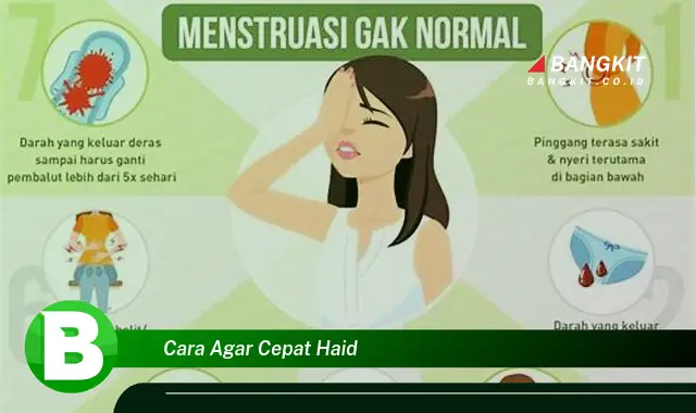 Intip Hal Tentang Cara Agar Cepat Haid yang Bikin Kamu Penasaran