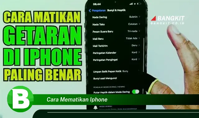 Ketahui Cara Mematikan iPhone yang Jarang Diketahui