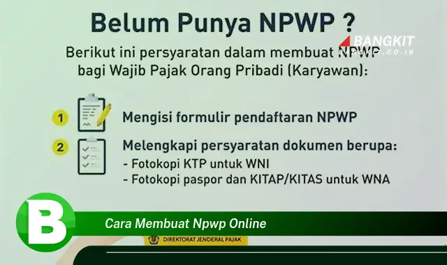 Intip Cara Mudah Buat NPWP Online yang Bikin Kamu Penasaran