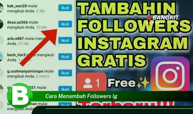 Intip Hal Rahasia Cara Menambah Followers IG yang Bikin Kamu Penasaran