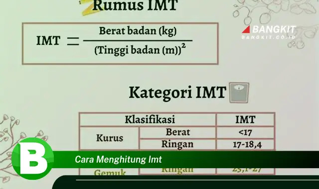 Intip Rahasia Cara Menghitung IMT yang Jarang Diketahui