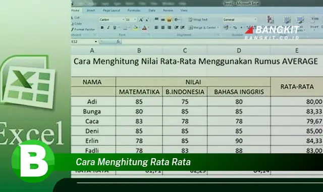 Ketahui Rahasia Cara Menghitung Rata Rata yang Bikin Kamu Penasaran