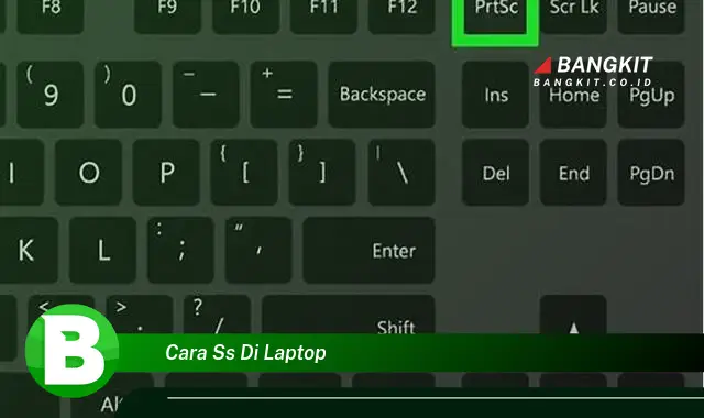 Intip Rahasia Cara SS di Laptop yang Wajib Kamu Ketahui