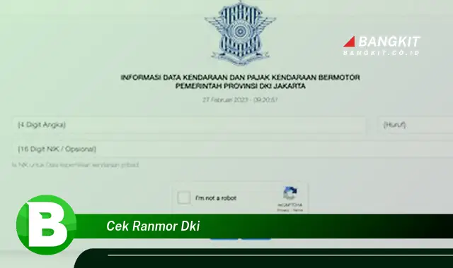 Ketahui Cek Ranmor DKI yang Bikin Kamu Penasaran