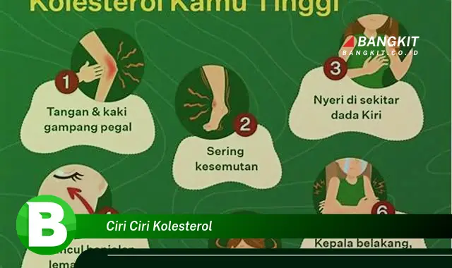 Intip Ciri Ciri Kolesterol yang Jarang Diketahui