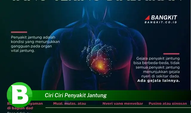 Ciri-ciri Penyakit Jantung yang Bikin Kamu Penasaran