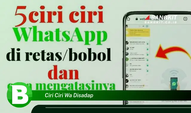 Ciri-ciri WA Disadap yang Wajib Kamu Intip