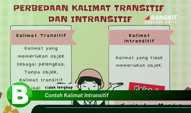 Intip Hal Contoh Kalimat Intransitif yang Jarang Diketahui