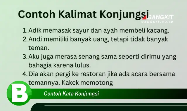 Ketahui Hal Tentang Contoh Kata Konjungsi yang Bikin Kamu Penasaran