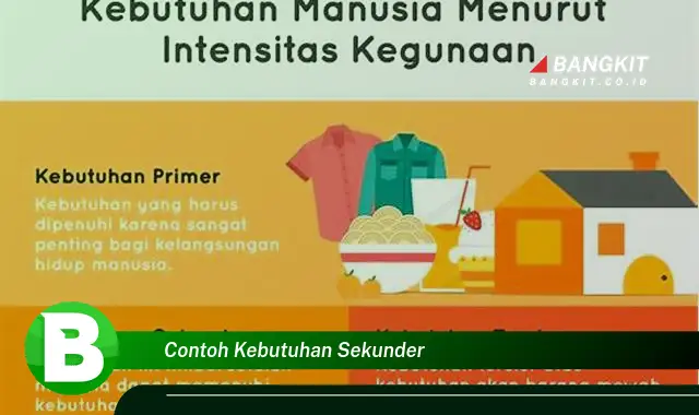 Intip Contoh Kebutuhan Sekunder yang Wajib Kamu Ketahui!