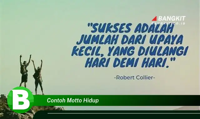 Intip Contoh Motto Hidup yang Bikin Kamu Penasaran