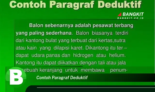 Intip Contoh Paragraf Deduktif yang Bikin Kamu Penasaran