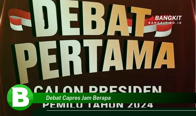 Intip Hal Mengejutkan tentang Debat Capres yang Jarang Diketahui