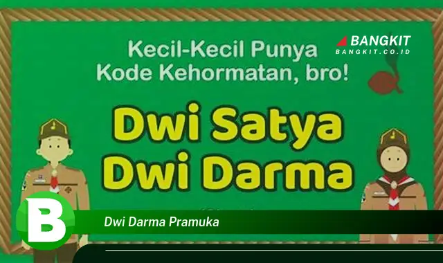 Intip Hal Tentang Dwi Dharma Pramuka yang Bikin Kamu Penasaran