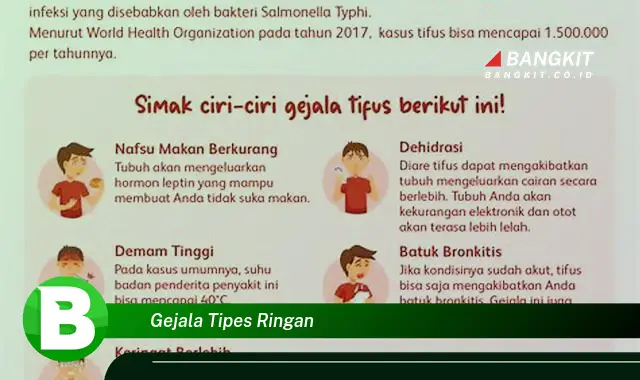 Intip Hal Tentang Gejala Tifus Ringan yang Bikin Kamu Penasaran