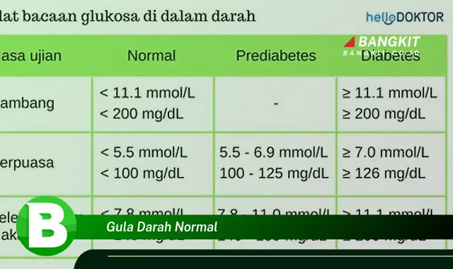 Intip Hal Tentang Gula Darah Normal yang Bikin Kamu Penasaran