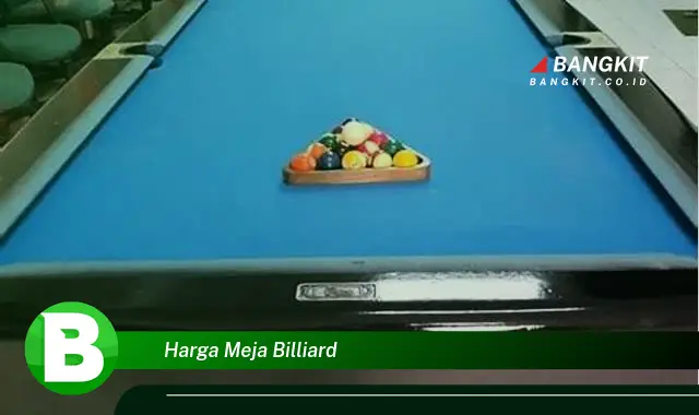 Intip Harga Meja Billiard yang Bikin Kamu Penasaran