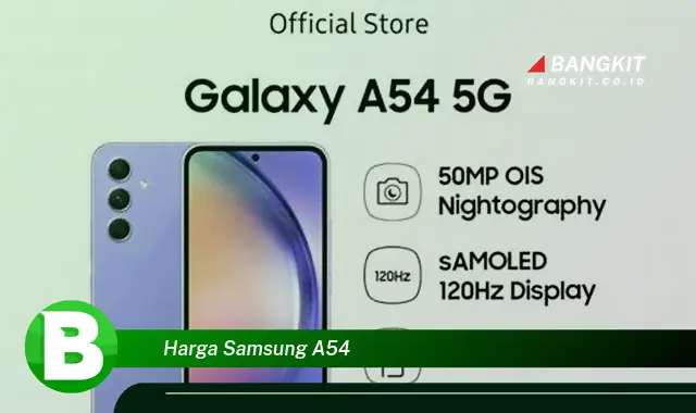 Intip Hal Spesial Harga Samsung A54 yang Bikin Kamu Penasaran