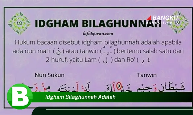 Intip Hal Tentang Idgham Bilaghunnah yang Bikin Kamu Penasaran