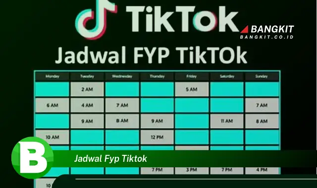 Ketahui Jadwal FYP TikTok yang Jarang Diketahui