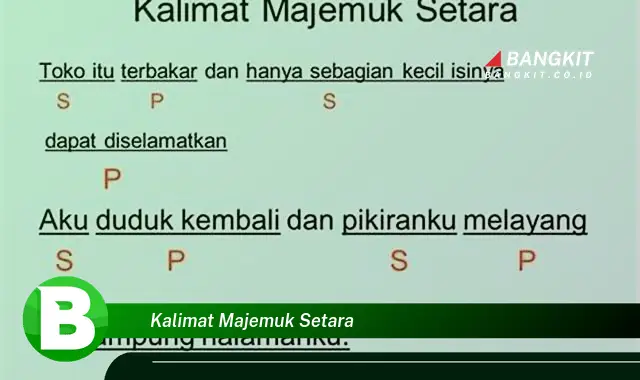 Intip Rahasia Kalimat Majemuk Setara yang Bikin Kamu Penasaran