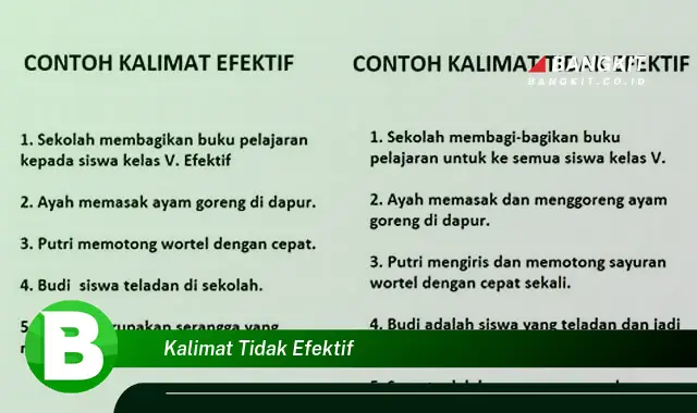 Intip Rahasia Kalimat Efektif yang Wajib Kamu Tahu