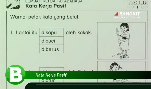 Intip Rahasia Kata Kerja Pasif yang Jarang Diketahui