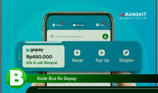 Ketahui Kode Rahasia BCA ke GoPay yang Bikin Kamu Penasaran