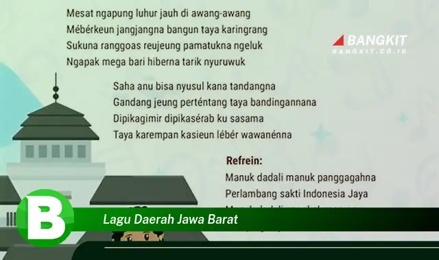 Intip Hal Tentang Lagu Daerah Jawa Barat yang Bikin Kamu Penasaran