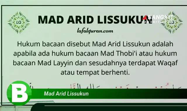 Intip Hal Menarik Tentang Mad Arid Lissukun yang Bikin Kamu Penasaran