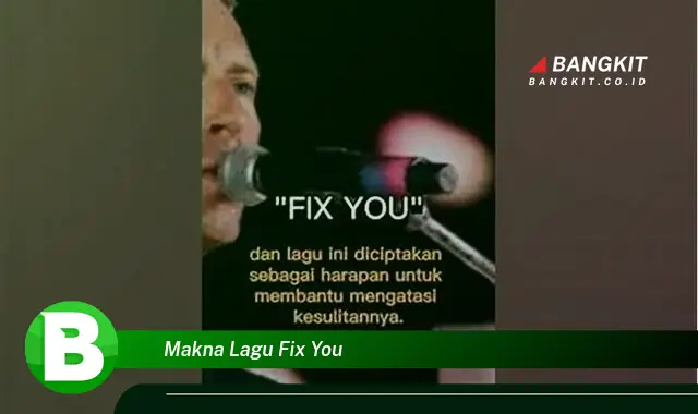 Intip Makna Lagu Fix You yang Jarang Diketahui