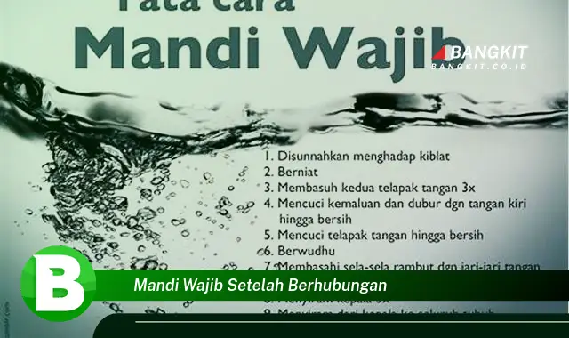 Ketahui Hal Penting Tentang Mandi Wajib Setelah Berhubungan yang Bikin Kamu Penasaran