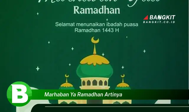 Intip Makna "Marhaban Ya Ramadhan" yang Bikin Kamu Penasaran