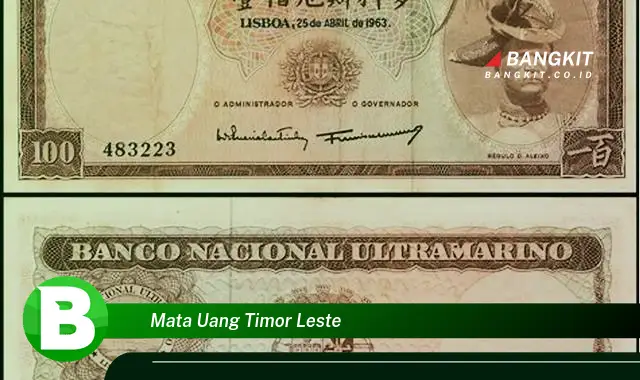 Intip Hal Tentang Mata Uang Timor Leste yang Bikin Kamu Penasaran