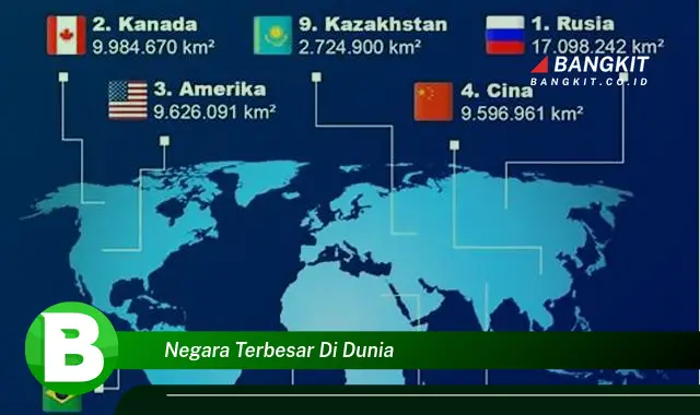 Intip Fakta Menarik Negara Terbesar di Dunia yang Bikin Kamu Penasaran