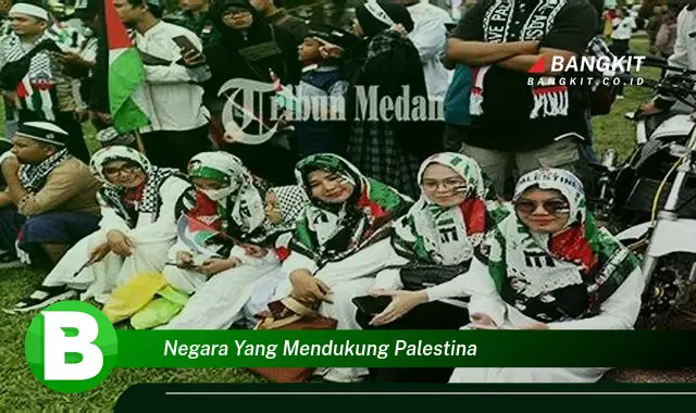 Ketahui Negara-Negara yang Berdiri Tegak Mendukung Palestina yang Bikin Kamu Penasaran