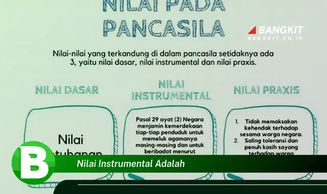 Intip Hal Tentang Nilai Intrumental yang Wajib Kamu Intip