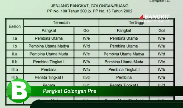 Intip Hal Tentang Pangkat Golongan PNS yang Wajib Kamu Ketahui