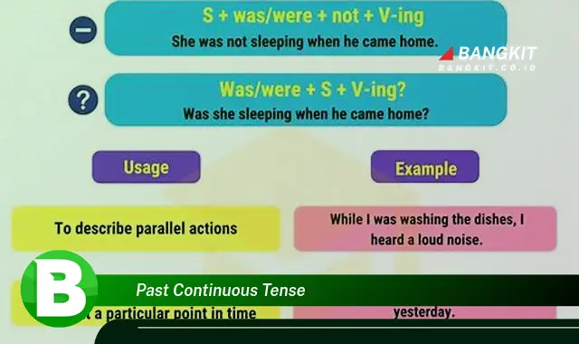 Intip Hal Menarik Tentang Past Continuous Tense yang Bikin Kamu Penasaran