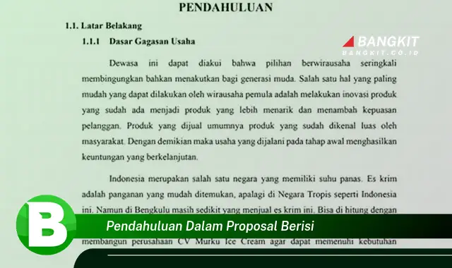 Intip Hal Menarik dalam Pendahuluan Proposal yang Jarang Diketahui