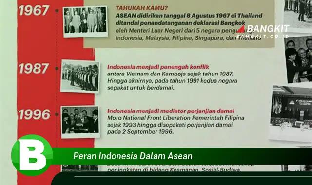 Intip Peran Indonesia dalam ASEAN yang Bikin Kamu Penasaran