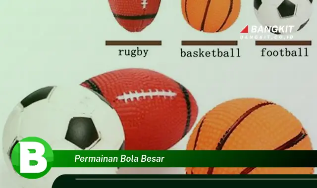 Intip Hal Menarik tentang Permainan Bola Besar yang Wajib Kamu Intip