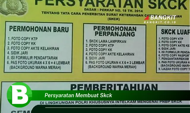 Intip Hal Tentang Persyaratan Membuat SKCK yang Bikin Kamu Penasaran!