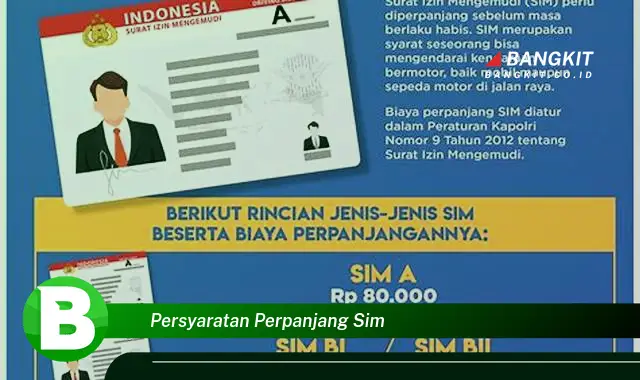 Intip Persyaratan Perpanjang SIM yang Bikin Kamu Penasaran